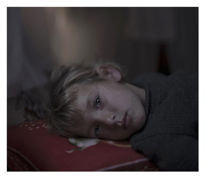 Giấc ngủ nhọc nhằn của những em bé tị nạn Syria - ảnh 1