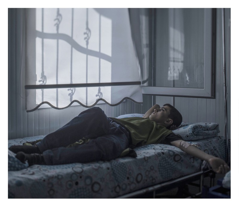 Giấc ngủ nhọc nhằn của những em bé tị nạn Syria - ảnh 12