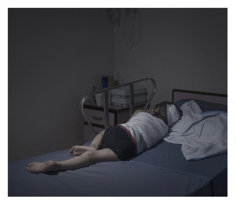 Giấc ngủ nhọc nhằn của những em bé tị nạn Syria - ảnh 18