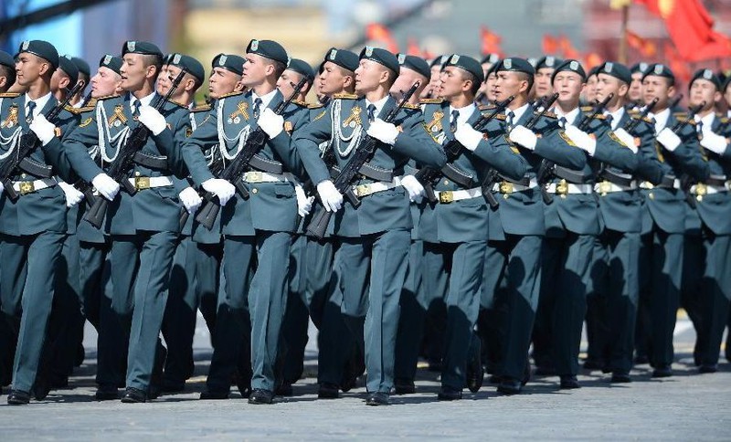 Quân đội nước ngoài trong Lễ duyệt binh kỷ niệm Ngày chiến thắng 9/5 ở Nga - ảnh 8