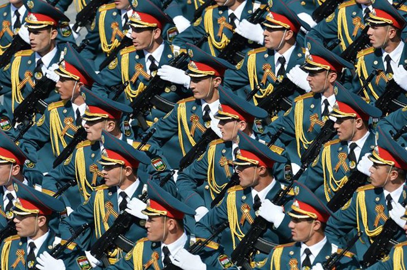 Quân đội nước ngoài trong Lễ duyệt binh kỷ niệm Ngày chiến thắng 9/5 ở Nga - ảnh 2