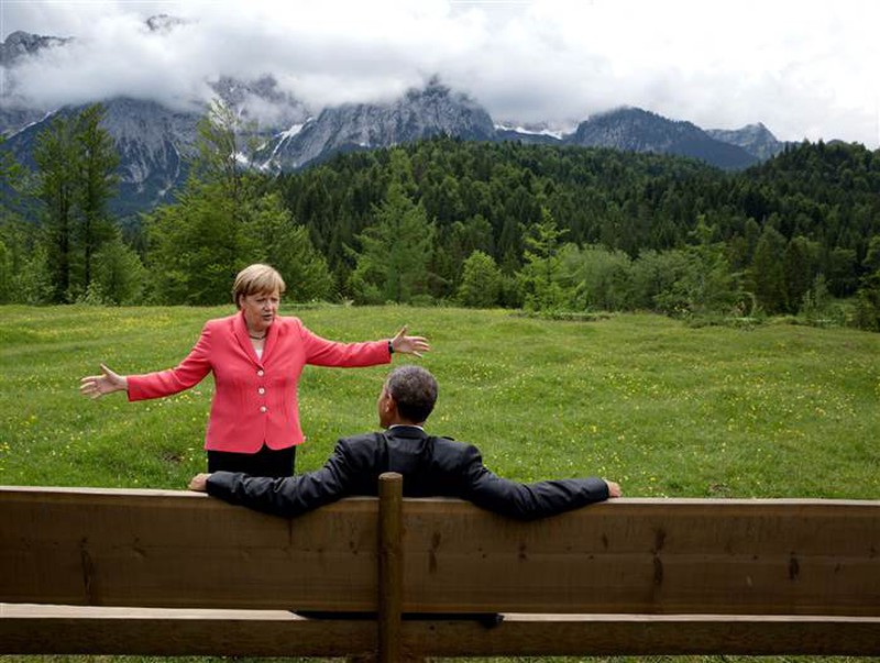 Những bức ảnh ấn tượng nhất của Tổng thống Obama năm 2015 - ảnh 4