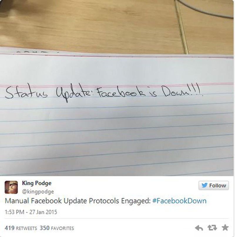 Tràn ngập ảnh chế vụ Facebook và Instagram