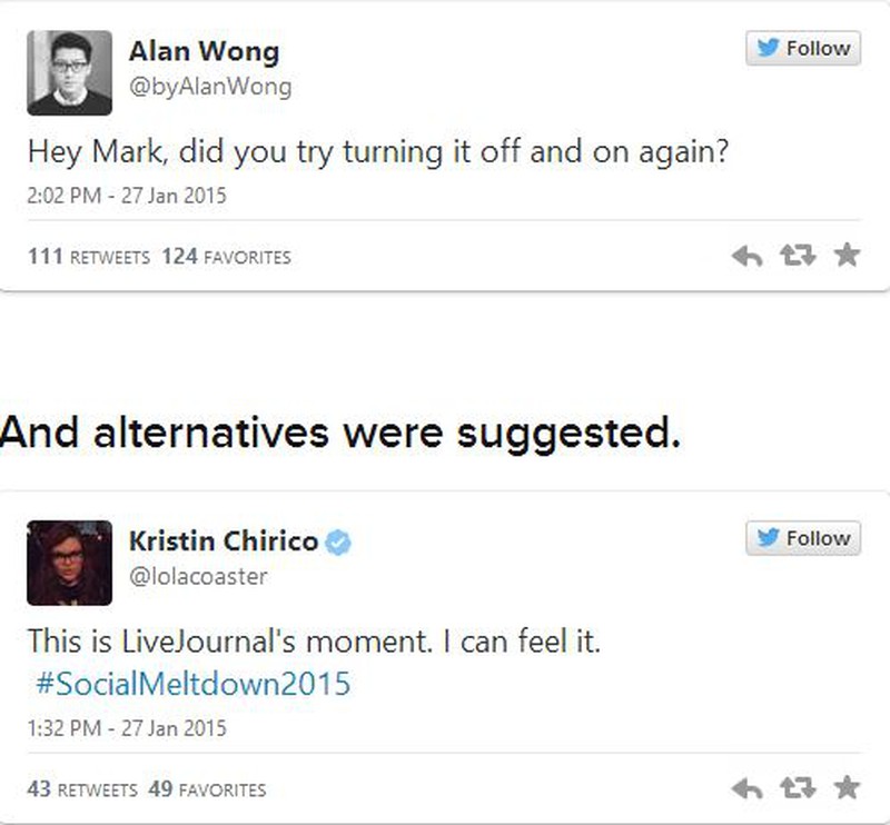 Tràn ngập ảnh chế vụ Facebook và Instagram