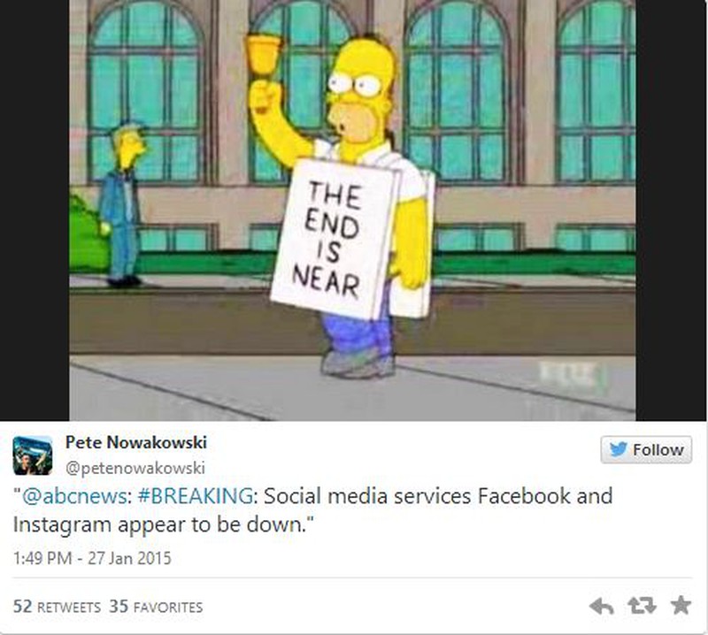 Tràn ngập ảnh chế vụ Facebook và Instagram