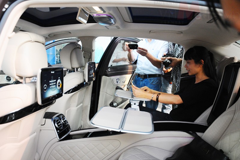 Ngắm ‘khoang hạng nhất’ của Maybach S 600 - ảnh 3