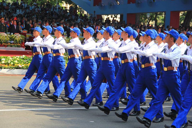 Toàn cảnh lễ Diễu binh chào mừng 40 năm Thống nhất đất nước (30/4/2015) - ảnh 31