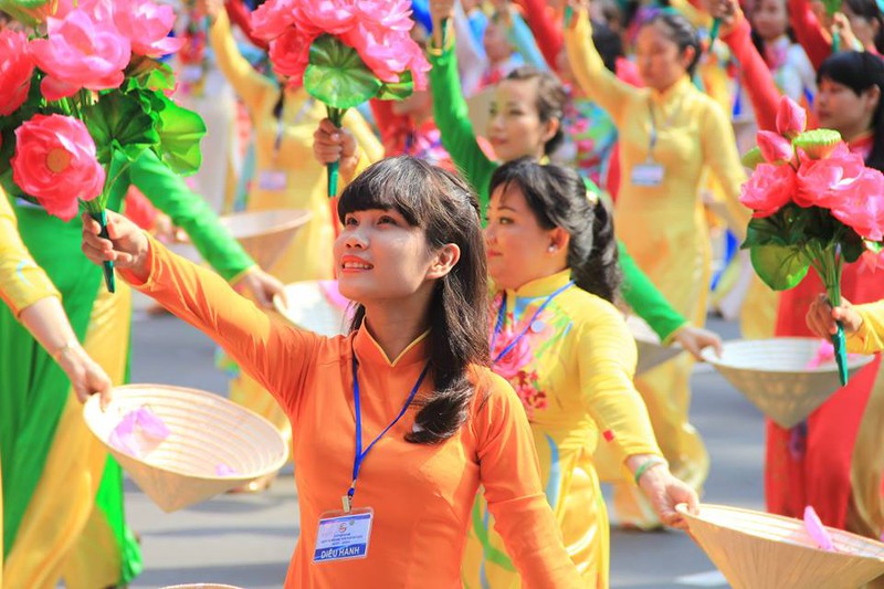 Toàn cảnh lễ Diễu binh chào mừng 40 năm Thống nhất đất nước (30/4/2015) - ảnh 7
