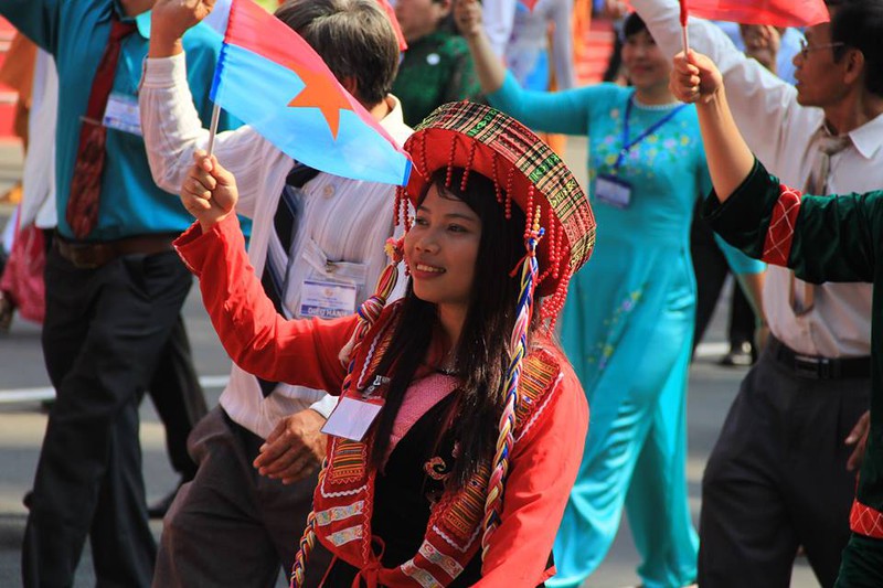 Toàn cảnh lễ Diễu binh chào mừng 40 năm Thống nhất đất nước (30/4/2015) - ảnh 20