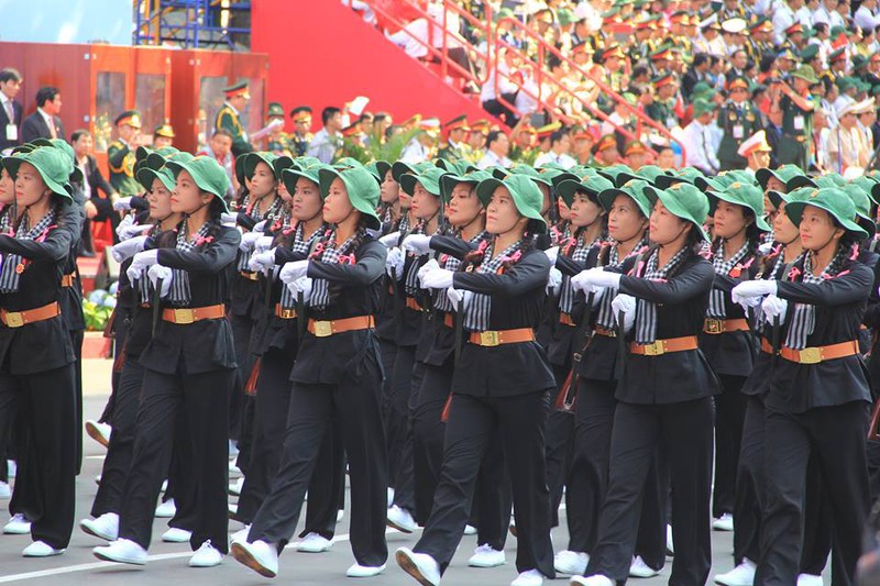 Toàn cảnh lễ Diễu binh chào mừng 40 năm Thống nhất đất nước (30/4/2015) - ảnh 37