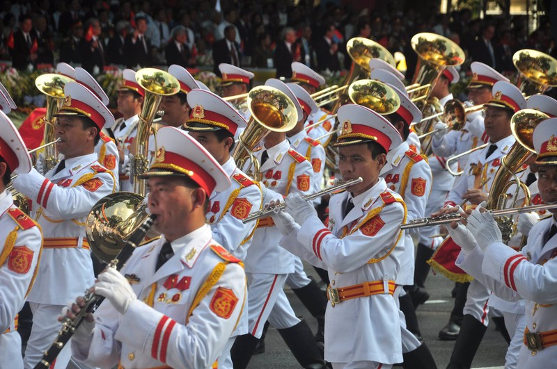 Toàn cảnh lễ Diễu binh chào mừng 40 năm Thống nhất đất nước (30/4/2015) - ảnh 61