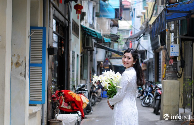 Hoa loa kèn trắng tinh khôi chào tháng Tư về - ảnh 12