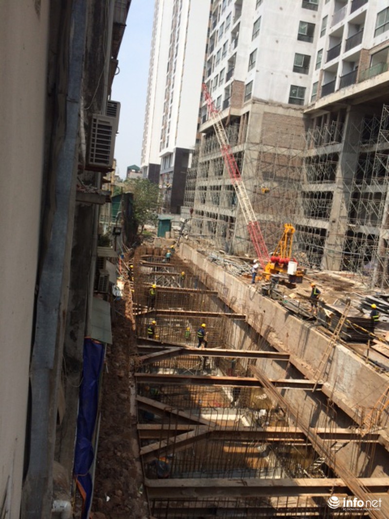 Hà Nội: Mất ăn mất ngủ vì bể phốt khổng lồ của dự án đột nhiên... mọc sát vách - ảnh 2
