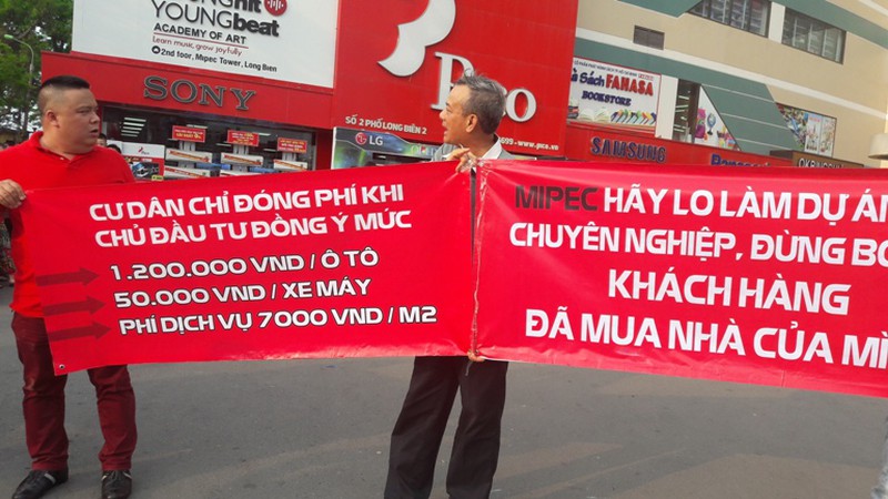 Chủ đầu tư đơn phương áp phí “cắt cổ”, cư dân Mipec Long Biên dàn hàng phản ứng - ảnh 4