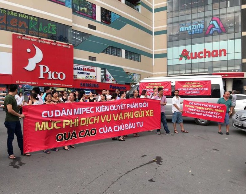 Chủ đầu tư đơn phương áp phí “cắt cổ”, cư dân Mipec Long Biên dàn hàng phản ứng - ảnh 2