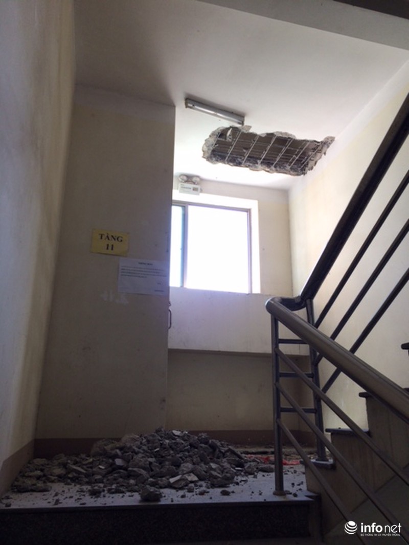 Cư dân “chung cư ông Thản” lo lắng vì thi công PCCC gây các