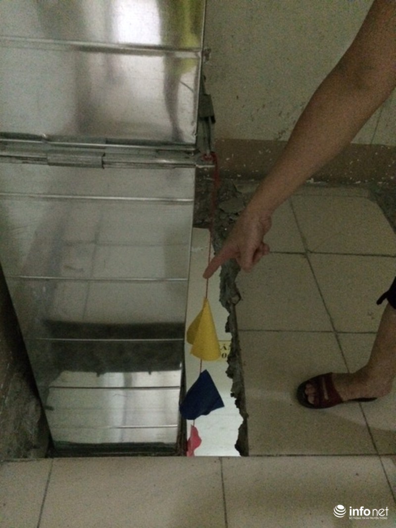 Cư dân “chung cư ông Thản” lo lắng vì thi công PCCC gây các