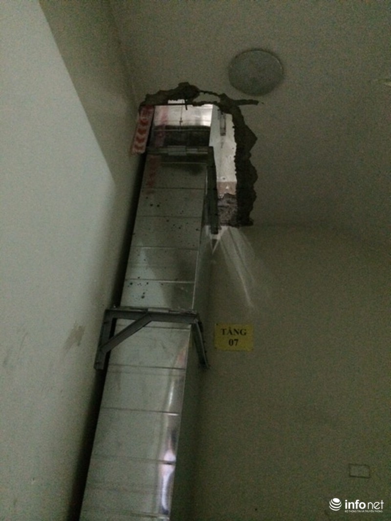 Cư dân “chung cư ông Thản” lo lắng vì thi công PCCC gây các