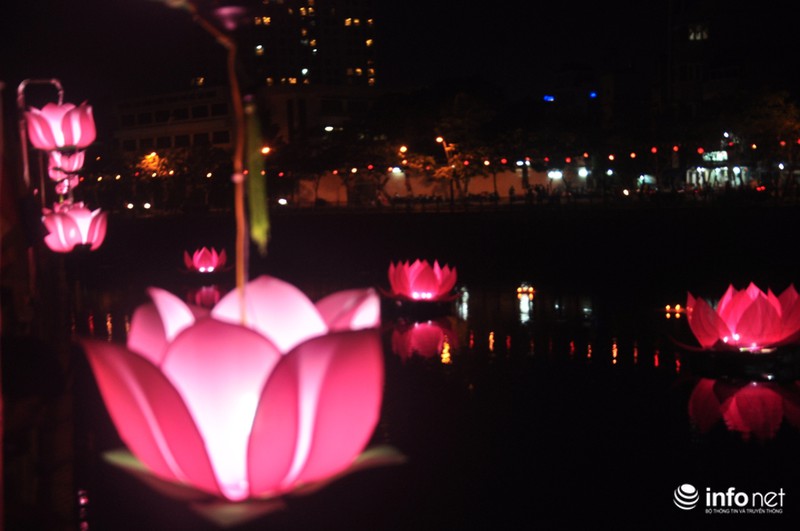 TP. HCM: Hoa đăng tuyệt đẹp trước thềm Lễ Phật Đản 2015 - ảnh 3