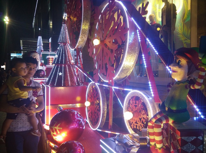 Người dân Sài Gòn nhộn nhịp đón Noel sớm - ảnh 8