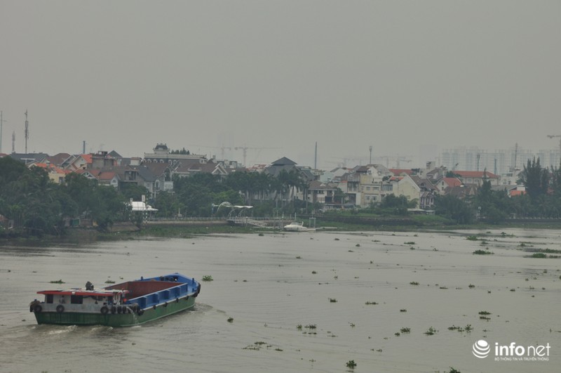 Sương mù và nước ngập bao phủ TP.HCM giữa trưa nắng - ảnh 11
