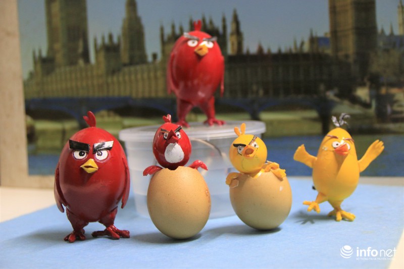 Gặp kỷ lục gia làm 70 con gà bằng vỏ trứng chào đón xuân Đinh Dậu 2017 - ảnh 8