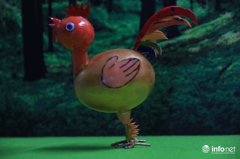 Gặp kỷ lục gia làm 70 con gà bằng vỏ trứng chào đón xuân Đinh Dậu 2017 - ảnh 5