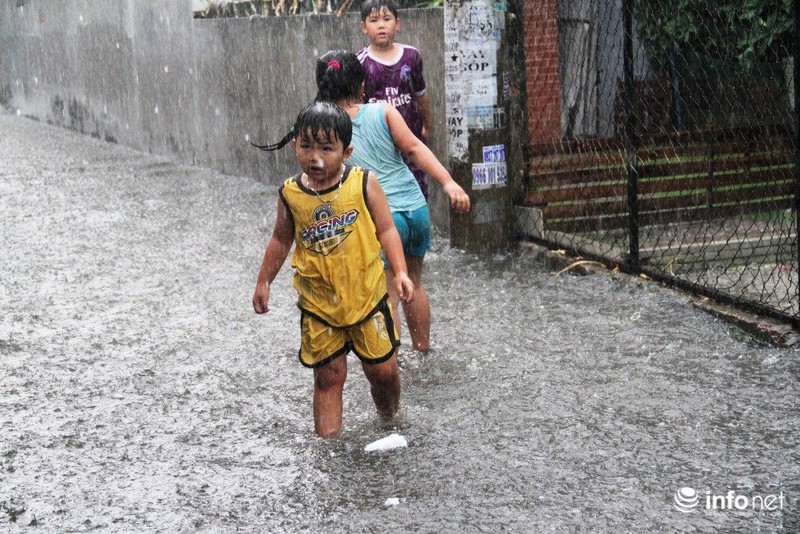 TP.HCM: Sóng vỗ “ầm ầm”, xe chết máy la liệt trên đường phố - ảnh 7