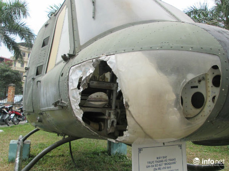 Cận cảnh trực thăng huyền thoại UH-1 của Mỹ tại Việt Nam - ảnh 10