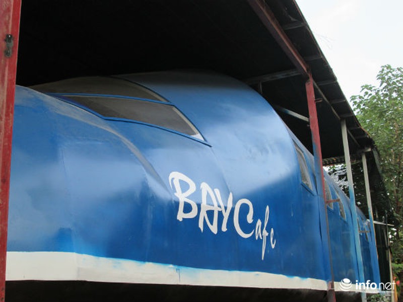 Quán cà phê máy bay độc nhất Hà Nội - ảnh 14