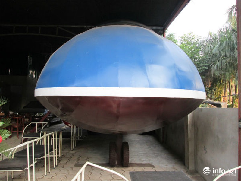 Quán cà phê máy bay độc nhất Hà Nội - ảnh 1