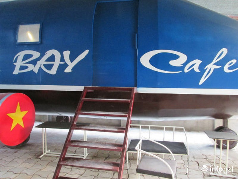 Quán cà phê máy bay độc nhất Hà Nội - ảnh 13