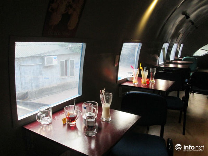 Quán cà phê máy bay độc nhất Hà Nội - ảnh 11