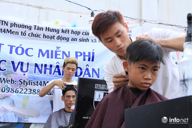 Tiệm cắt tóc đặc biệt giá 0 đồng - ảnh 3
