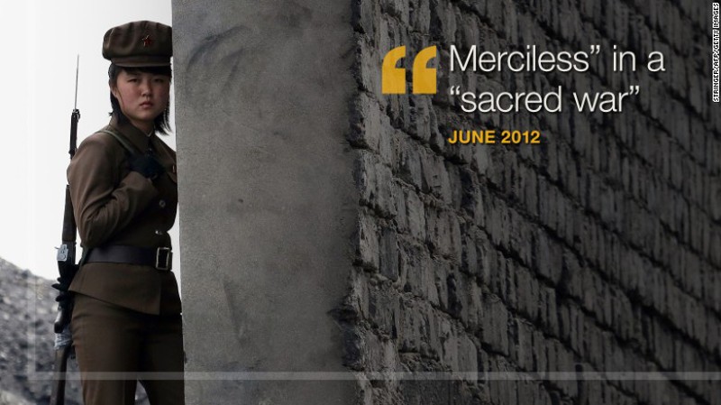 Triều Tiên và những tuyên bố “đanh hơn thép” - ảnh 6