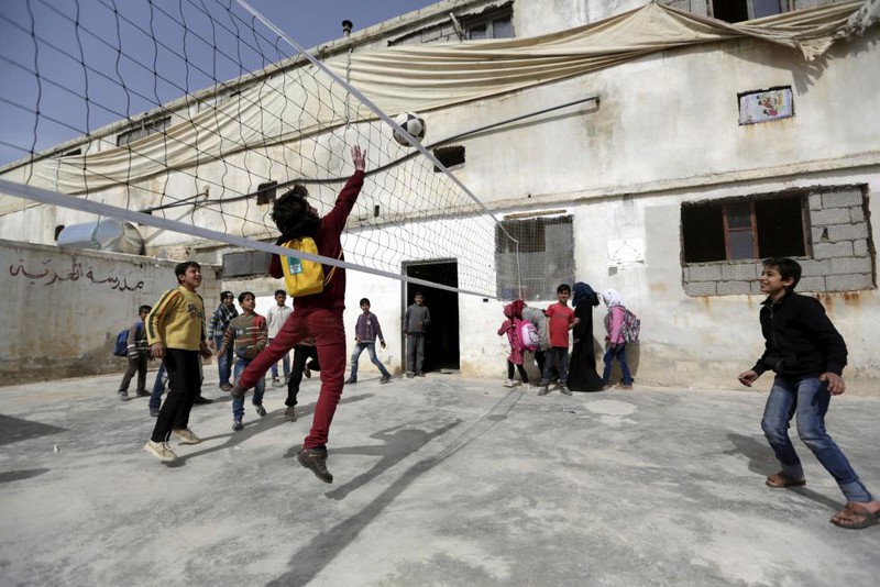 Ngôi trường mang tên Tự do đầu tiên ở Syria - ảnh 3