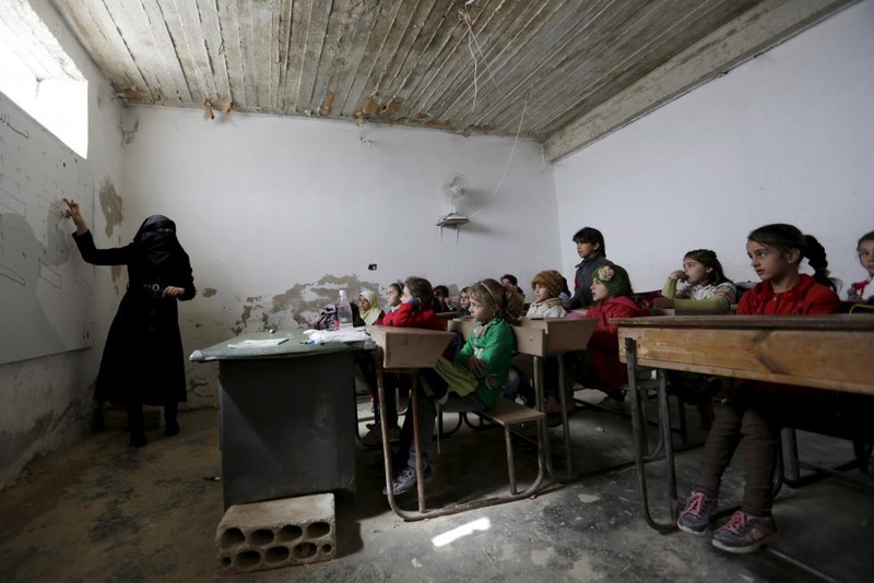 Ngôi trường mang tên Tự do đầu tiên ở Syria - ảnh 4