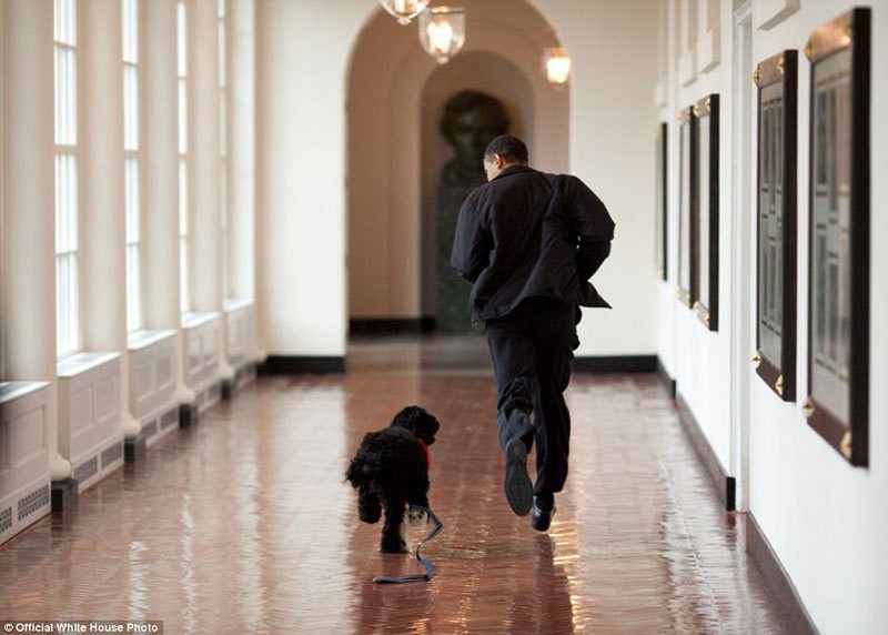 Những hình ảnh sẽ đi vào lịch sử của Tổng thống Obama - ảnh 2