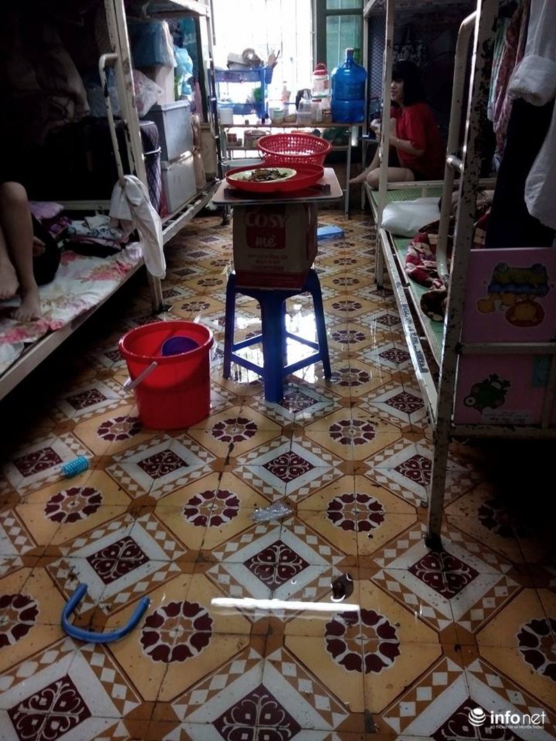 Hà Nội: Sinh viên “khóc thét” vì nước tràn lênh láng trong ký túc xá - ảnh 13