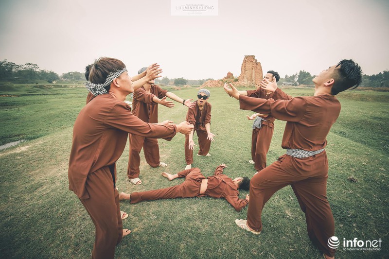 Học sinh trường THPT Tân Yên 1 - Bắc Giang tinh nghịch trong bộ ảnh kỷ yếu - ảnh 11