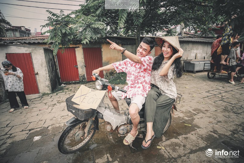 Học sinh trường THPT Tân Yên 1 - Bắc Giang tinh nghịch trong bộ ảnh kỷ yếu - ảnh 2