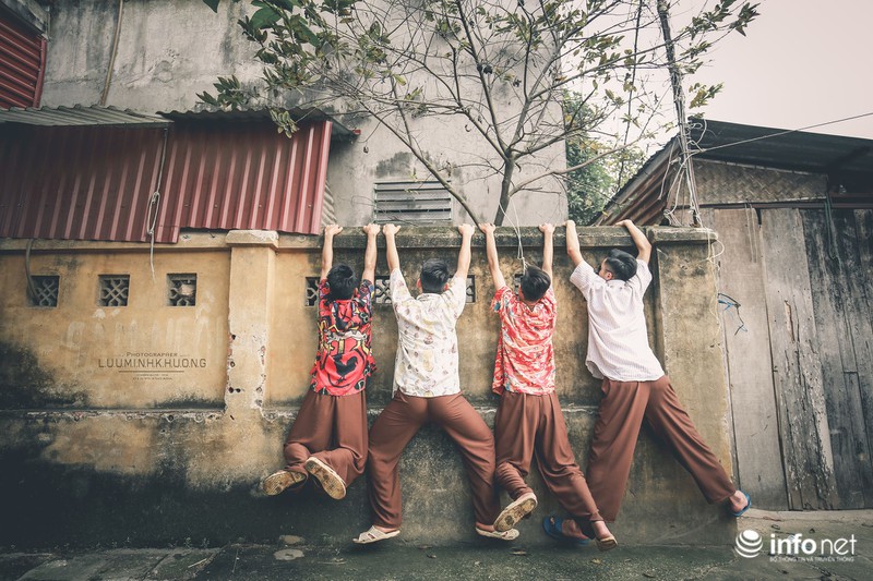 Học sinh trường THPT Tân Yên 1 - Bắc Giang tinh nghịch trong bộ ảnh kỷ yếu - ảnh 3