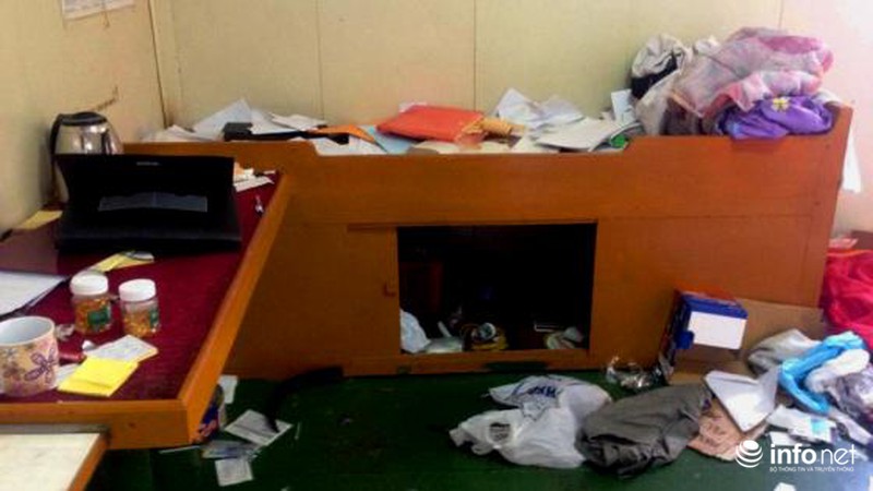 Hình ảnh ngổn ngang bên trong tàu Sunrise bị cướp biển tấn công - ảnh 8