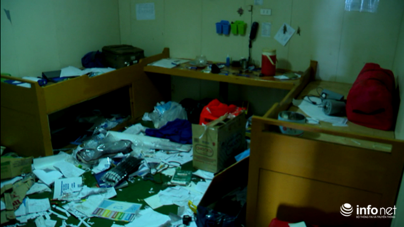 Hình ảnh ngổn ngang bên trong tàu Sunrise bị cướp biển tấn công - ảnh 5