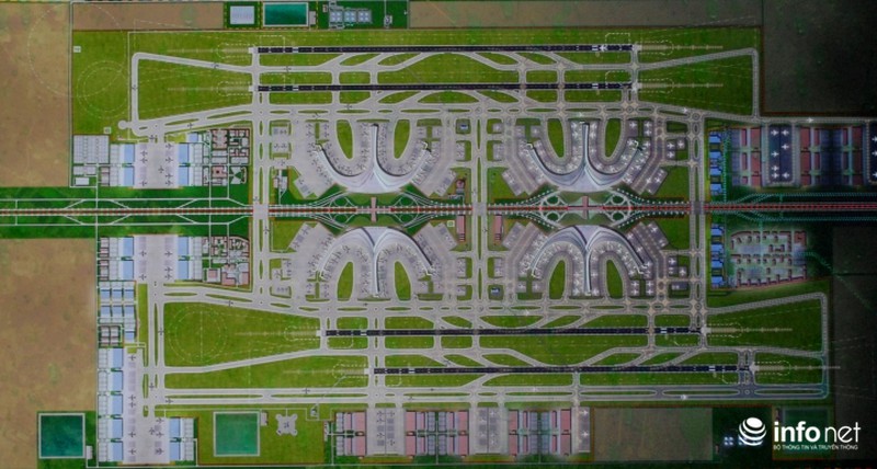 Toàn cảnh quy hoạch sân bay Long Thành tương lai và khu đất hiện tại - ảnh 1