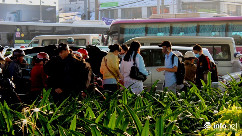 Ảnh: Cảnh kẹt xe