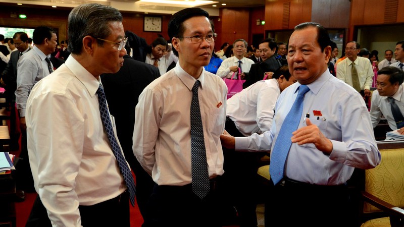 Hình ảnh buổi làm việc đầu tiên của Đại hội Đảng bộ TP.HCM lần thứ 10 - ảnh 8