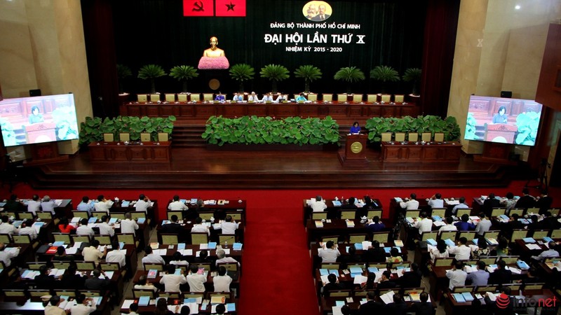 Hình ảnh buổi làm việc đầu tiên của Đại hội Đảng bộ TP.HCM lần thứ 10 - ảnh 5