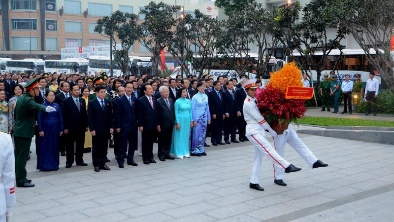 Hình ảnh buổi làm việc đầu tiên của Đại hội Đảng bộ TP.HCM lần thứ 10 - ảnh 1