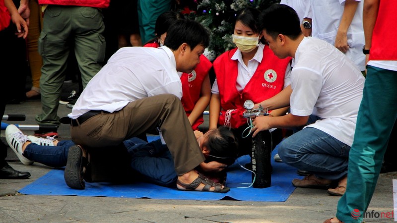 Hình ảnh buổi tổng duyệt PCCC lớn nhất năm tại TP.HCM - ảnh 13